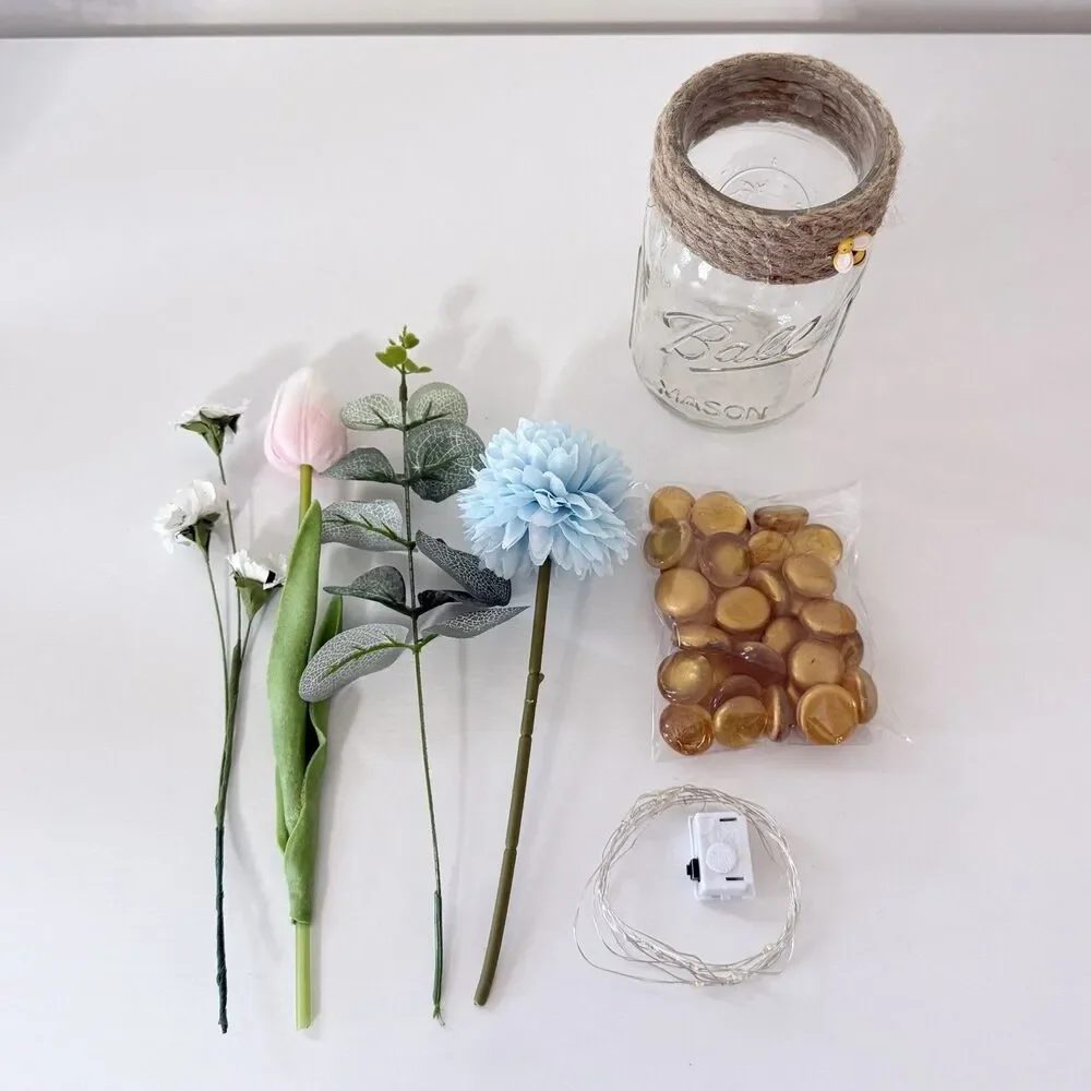 Handmade Mini Honey Bee Themed Floral Arrangement Centerpiece Baby Shower